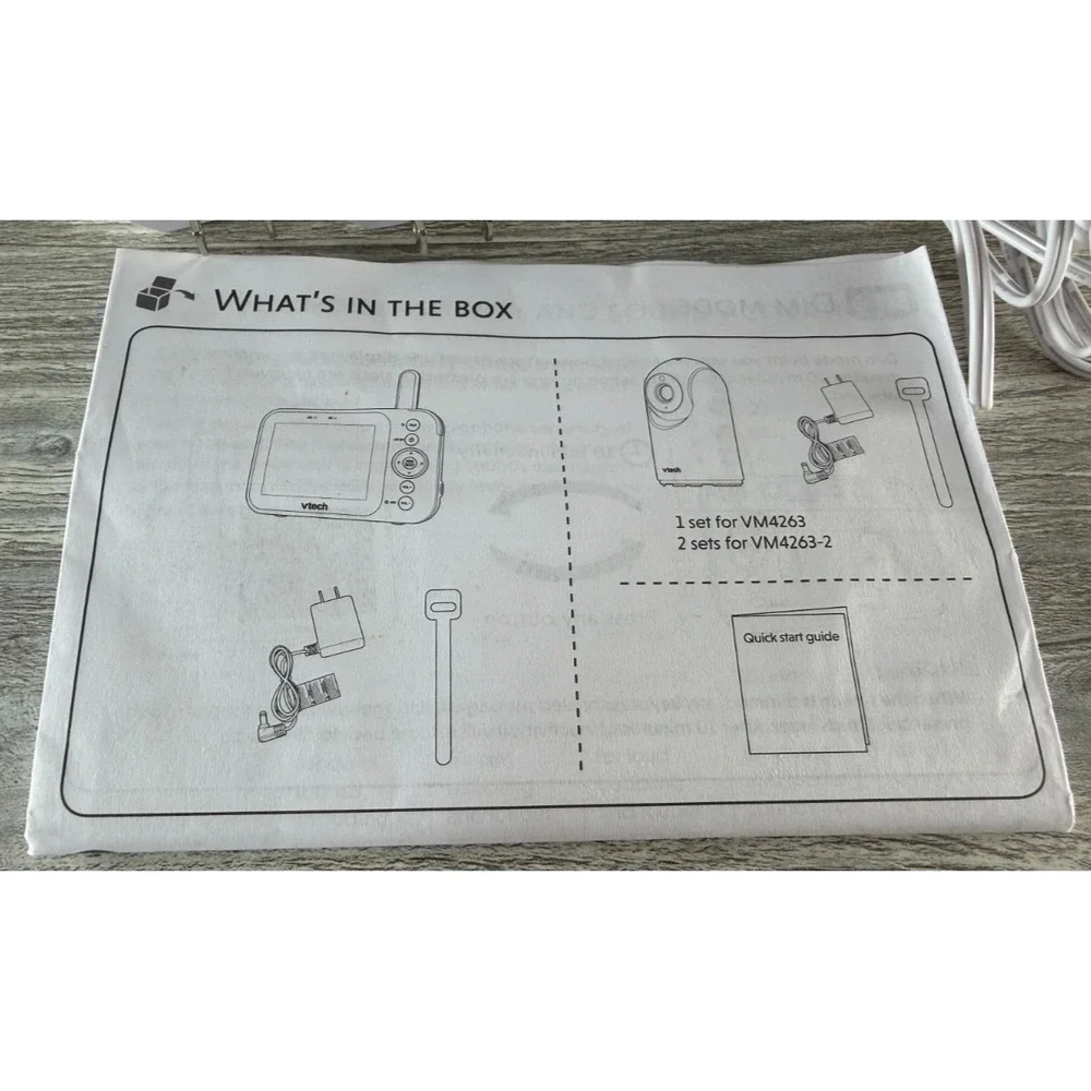 Vtech Pan & Tilt Video Monitor & Camera 3.5